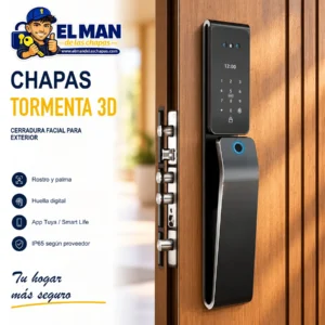 Chapas Tormenta 3D